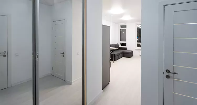 Modern Mirrored Closet Doors Repair in San Jose, CA