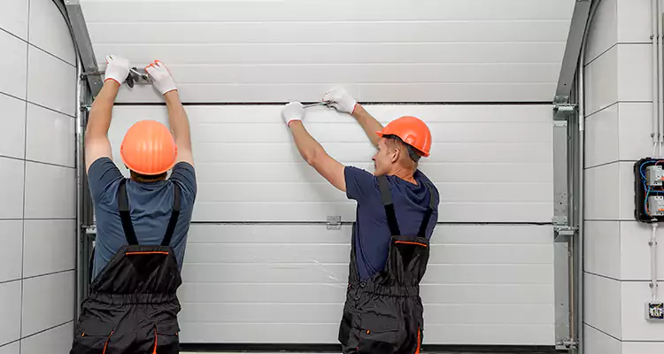 Garage Door Bottom Panel Repair in San Jose, CA