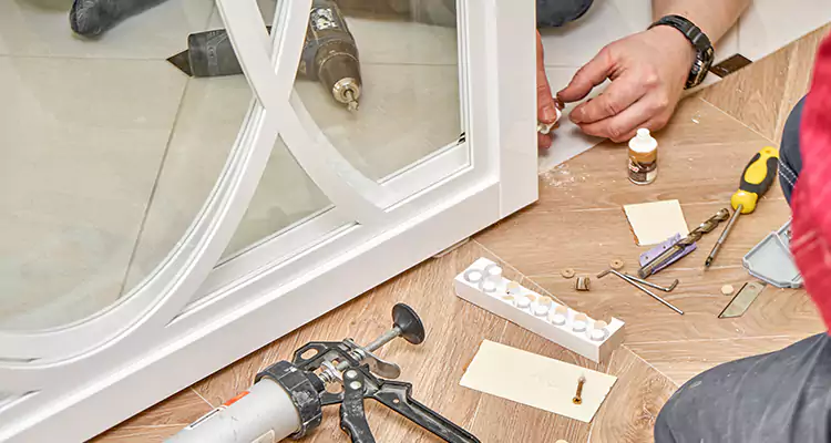 Interior Patio Door Casing Repair in San Jose, CA