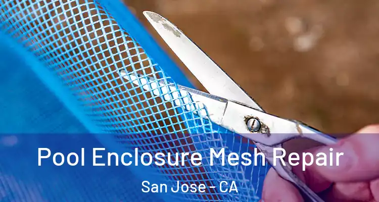  Pool Enclosure Mesh Repair San Jose - CA
